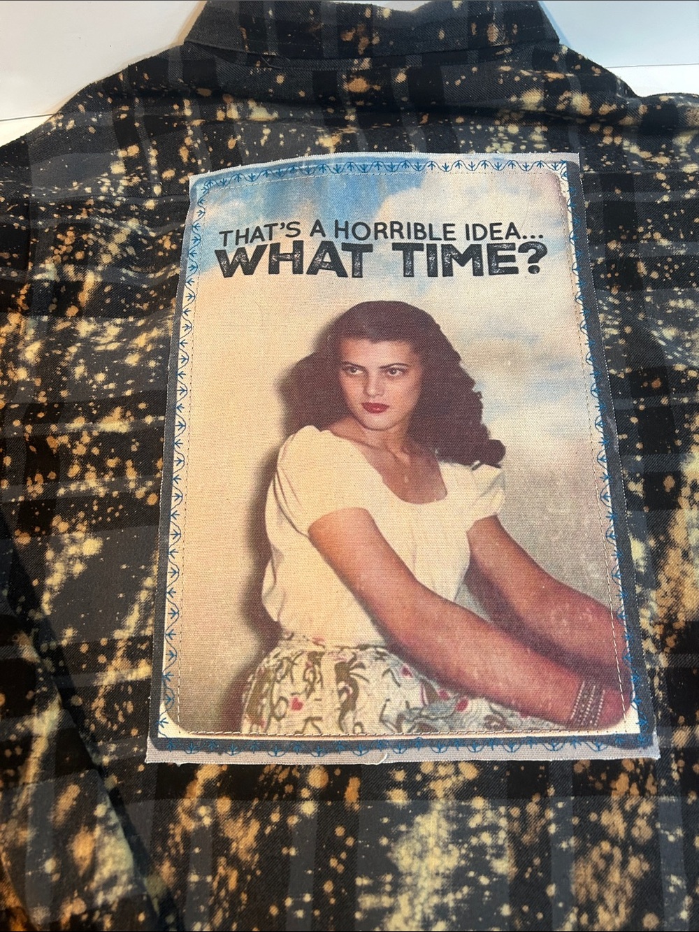 Angry Minnow Flannel That’s A Horrible Idea … What Time?